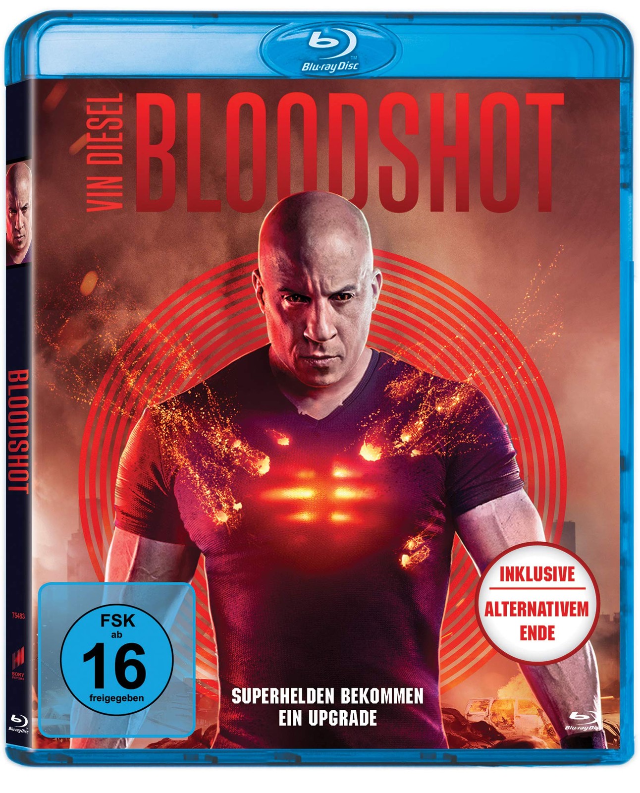 Bloodshot   (English audio. English subtitles) (Blu-ray) Sam Heughan Vin Diesel