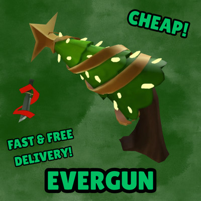 Murder Mystery 2 MM2 Ever Set (CHOOSE) | Evergreen & Evergun | Godly Set 