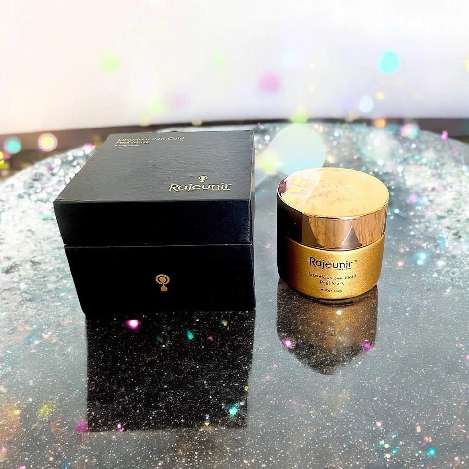 Rajeunir Luxurious 24K Gold Peel Mask 3.52 Oz New In Box MSRP $390 - Image 4 of 4