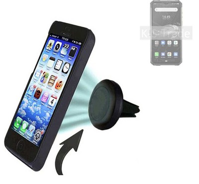 Magnethalterung Lüftungshalter für Ulefone Armor 7E Auto Halterung Smartphone 