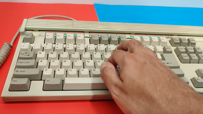 MCK-101 FX Salmon Pink ALPS Switch Mechanical Keyboard Tactile