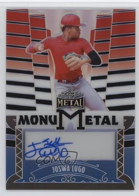 2024 Leaf Metal MonuMetal Red White & Blue Prismatic 2/3 Joswa Lugo Auto 1u5y
