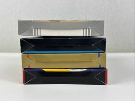 Lote de 4 cajas NES sistema de entretenimiento Nintendo Double Dragon Jackal POW *SIN JUEGOS*