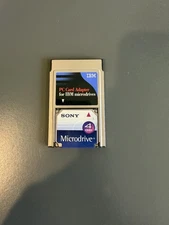IBM 00N8075 MicroDrive PCMCIA Adapter Card W/ 4gb Memory Card