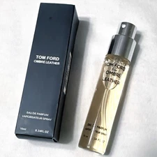 TOM FORD OMBRÉ LEATHER Eau de Parfum Travel Size Spray 10ml/0.34oz | Authentic