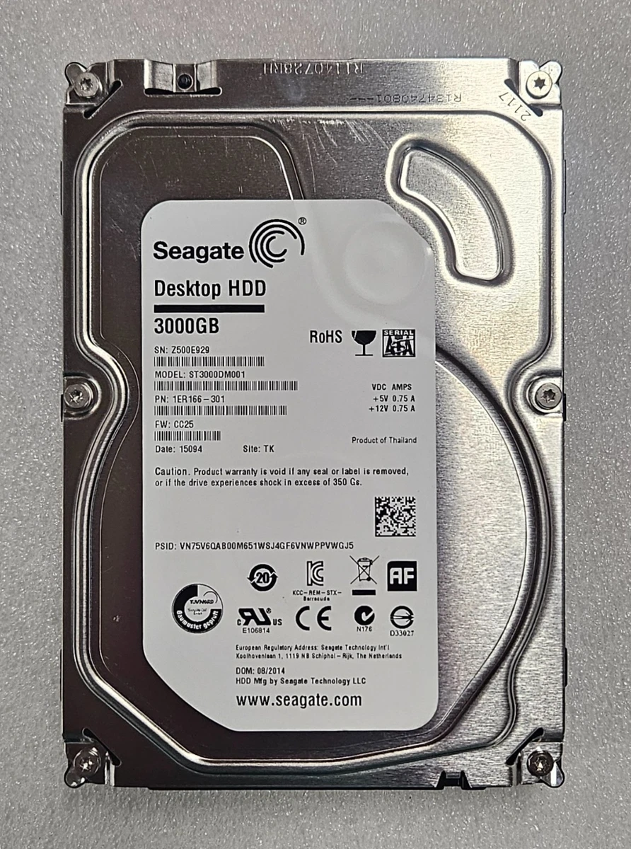 Seagate 3TB Internal Hard Disk Drives for sale | eBay