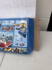 LEGO 60109 City Fire Boat New Opened Damaged Box - Bags Sealed