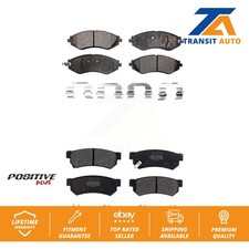 Front Rear Semi-Metallic Brake Pads Kit For Chevrolet Spark EV KPF-100514