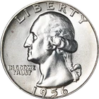 1956-P Washington Quarter — photo from another recent sale