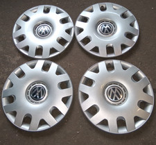 VW POLO 2002-2005 (9A-9N) original RADKAPPEN SATZ 15 ZOLL 6Q0601147N