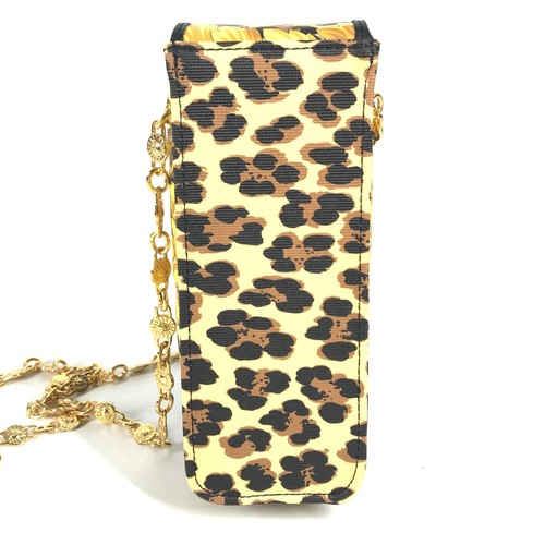 VERSACE vintage Leopard mobile bag leopard Chain Bag Pochette Shoulder Bag - Bild 11 von 13