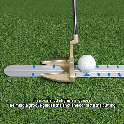 Golf Putting Alignment Rail Golf-Trainingshilfe Übungsschwunghaltung Richtige
