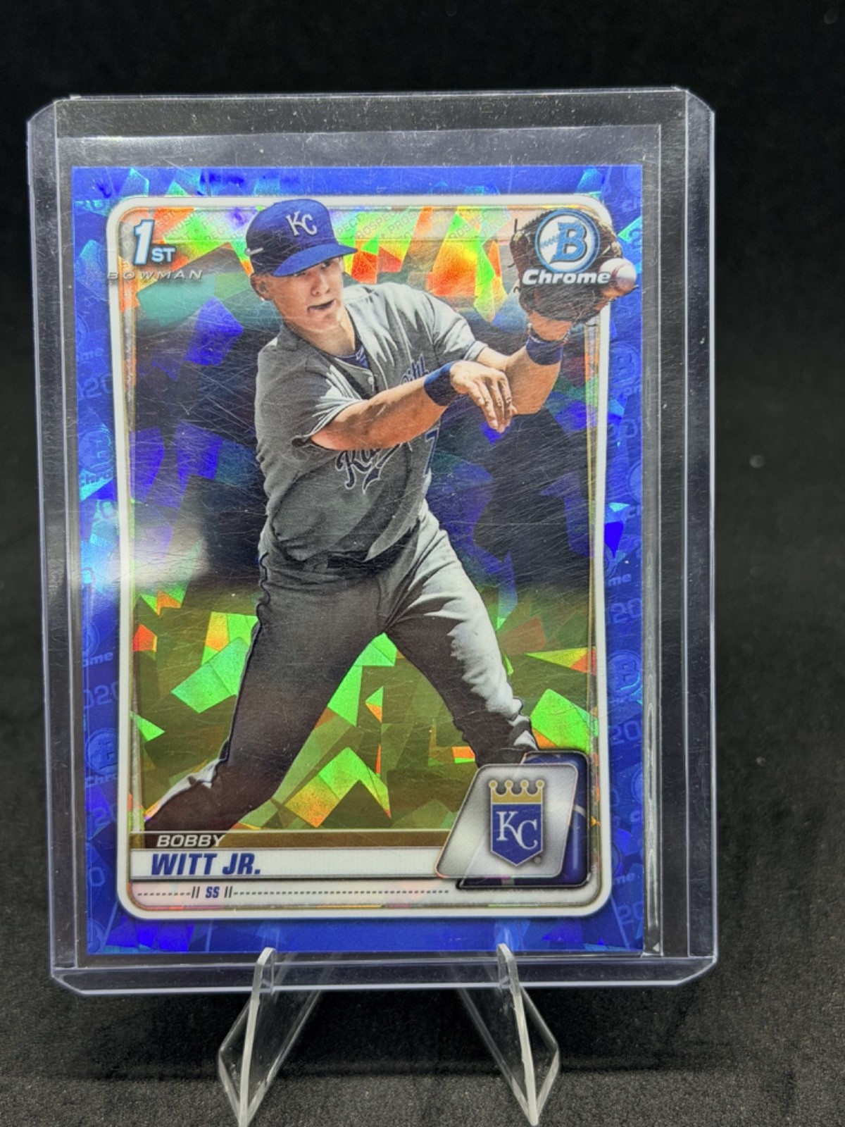 2020 Bowman Chrome Sapphire Edition - Bobby Witt Jr. #BCP-25 (RC)