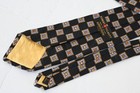 ROBERT TALBOTT BLACK SILK MEN'S NECK Tie W:4" BY L:61" — photo 3