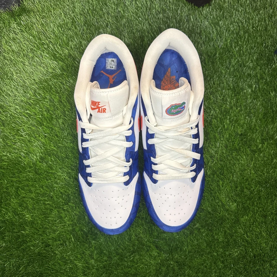 Jordan 1 Low Florida Gator Football Cleat PE Size 12 - Image 2 of 3