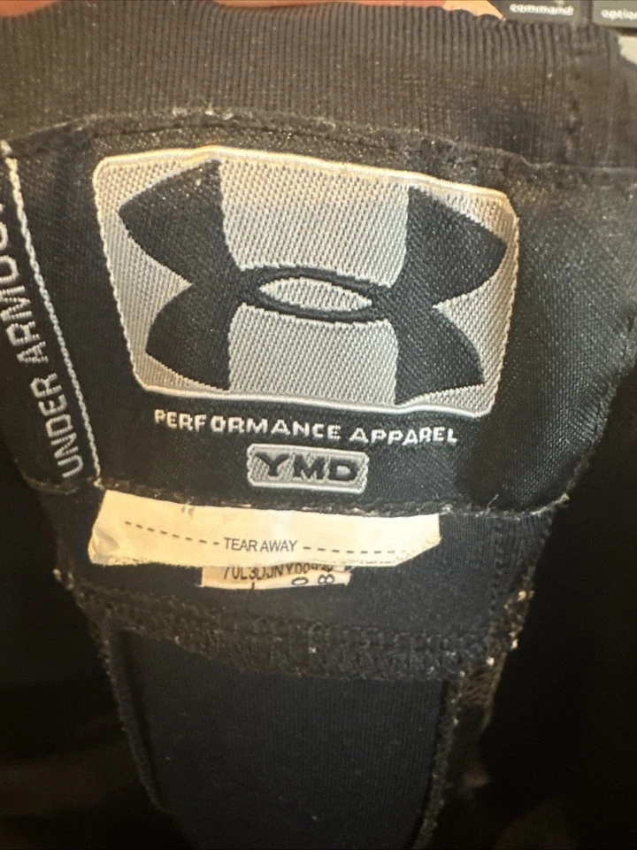 Pantalones de fútbol Under Armour juveniles medianos con almohadillas integradas incorporadas Foto 4 de 4