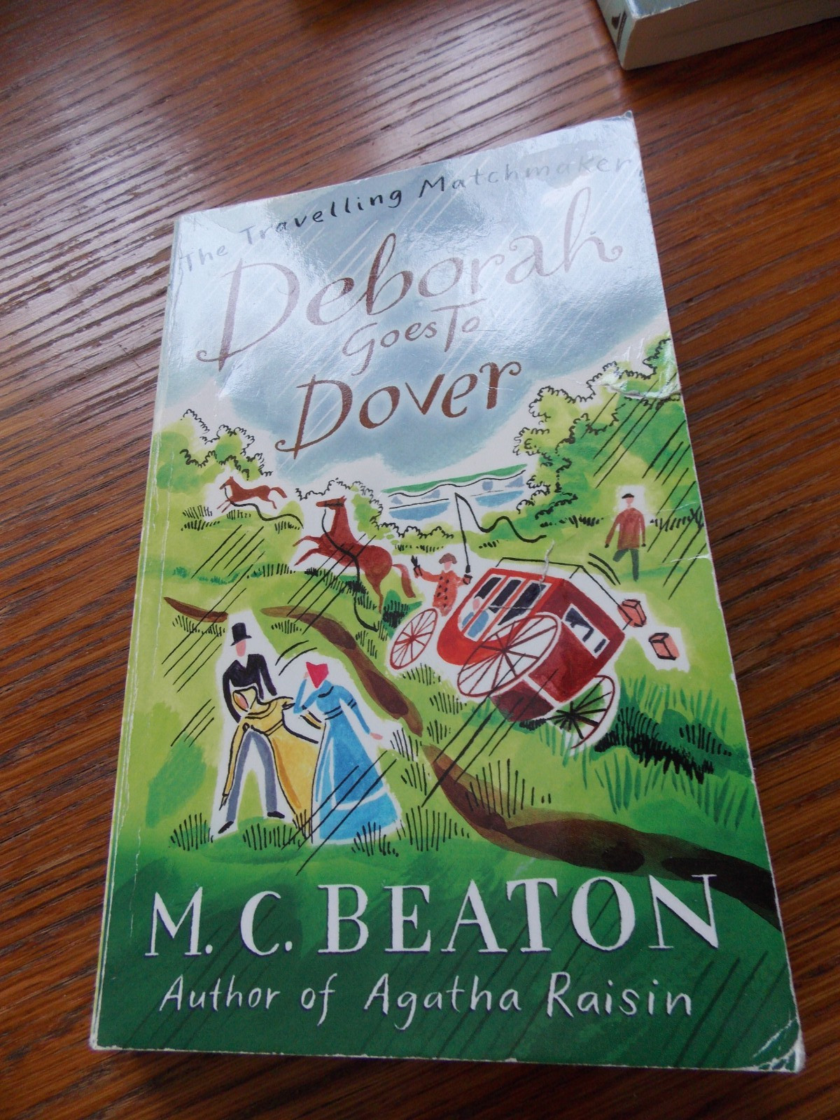 M C BEATON-DEBBORAH GOES TO DOVER- TRAVELLING  MATCHMAKER  - BOOK 5