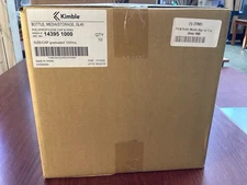 NEW SEALED KIMBLE 10PK Media Bottle Borosilicate Glass 1 L Capacity W/Cap C9