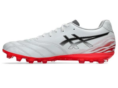 ASICS Soccer Cleats Shoes DS LIGHT PRO AG White/Flash Red 1103A127