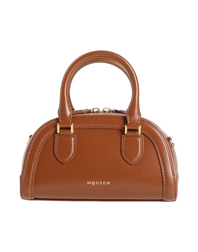McQueen - Women - Leather Bowler Bag - Light brown