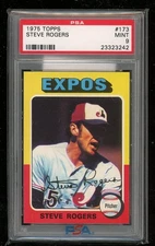 1975 Topps #173 Steve Rogers PSA 9