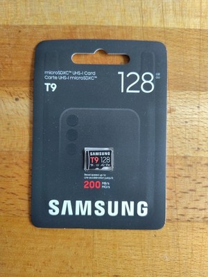 Samsung T9 microSDXC 128GB UHS-I U3 200MB/s Speicherkarte