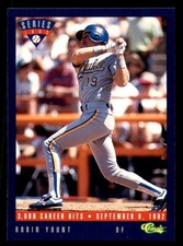 1993 Classic Game - MILWAUKEE BREWERS Team Set