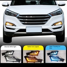 LED Daytime Running Light DRL Fog Lamp for Hyundai Tucson 2016-2018 Replace