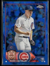 2023 Topps Update #US13 Mark Leiter Jr. Chrome Sapphire