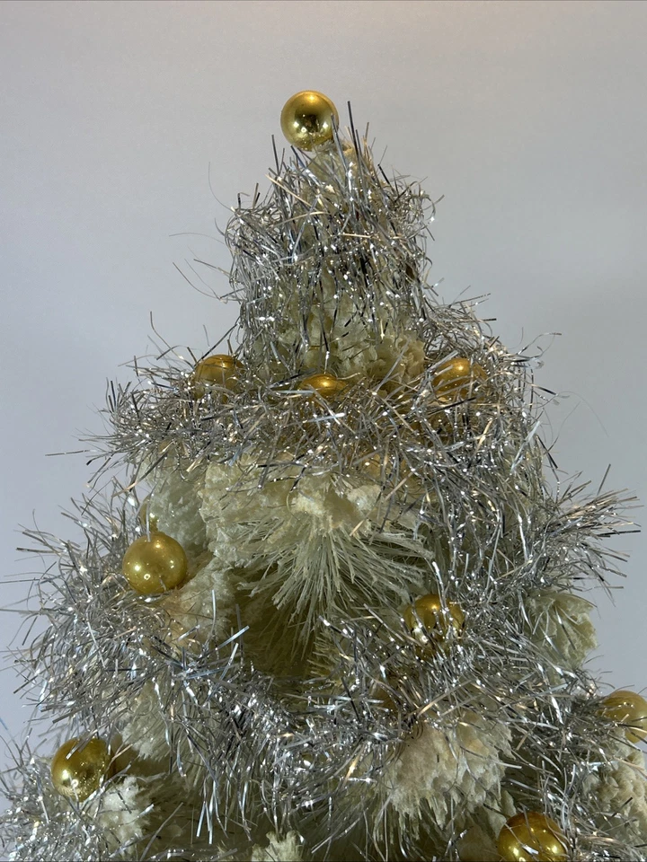 Винтажная Консолидированная Новинка Компания Бутылка Щетка Искусственная Рождественская Елка Старая - Изображение 2 из 4