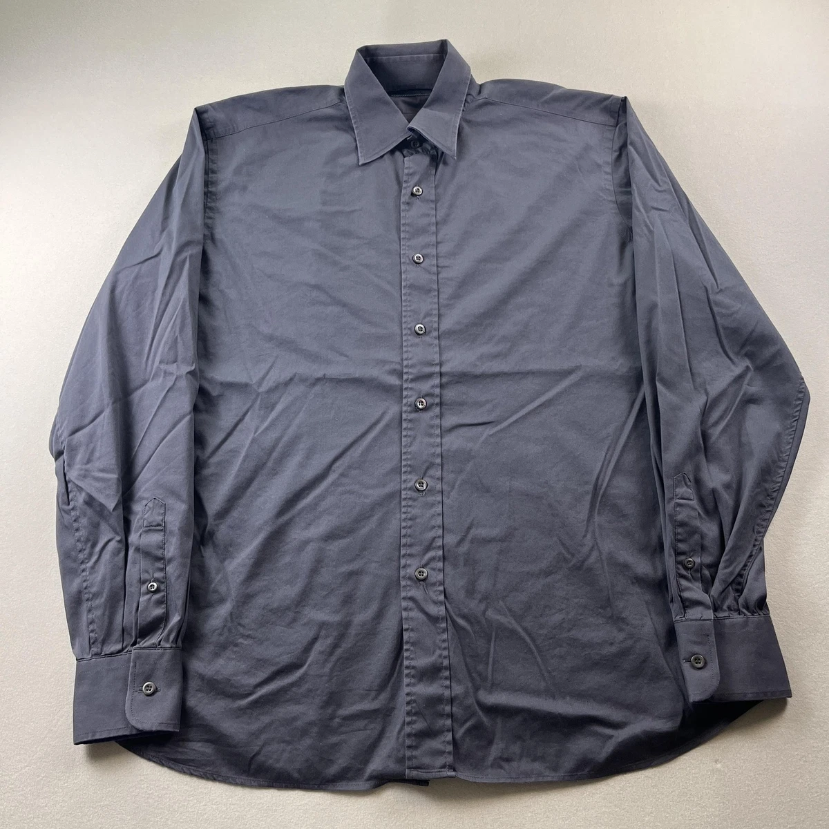 トップス PRADA dress shirts gray PRADA Long Sleeve Gray Dress Shirts for Men for sale | eBay