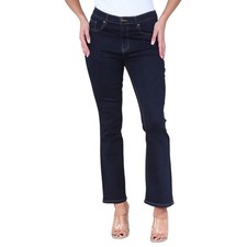 Womens Magic Shaping Slim Flared Jeans Stretch High Waist Ladies Bootcut Denim