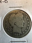 1904-O Barber Quarter