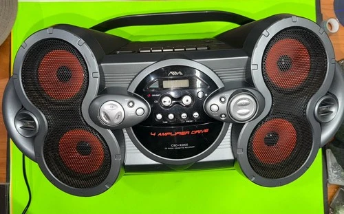 Vintage Aiwa Boom Box CSD-XD55 CD Player Radio Cassette Recorder FULLY TESTED!