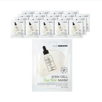 Paul Medison Stem Cell Tea Tree Mask Pack 20g*20ea - FREE SHIPPING