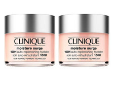PACK UP 2 Clinique Moisture Surge 100H Auto-Replenishing Hydrator 4.2oz /125ml