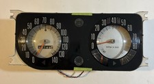 Used Original 1969 Amc Amx Javelin Instrument Cluster W 8000 Rpm Tachometer 69