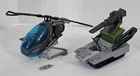 S-585 VINTAGE 1980'S HASBRO GI JOE LOCUST & PULVERIZER VEHICLES