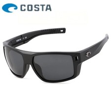 New In Box, Costa Diego, 580p Polarized Sunglasses Black/Grey 