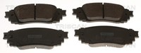 Bremsbelagsatz Scheibenbremse Triscan 8110 13181 FüR Toyota RAV 5 VAN HR Corolla