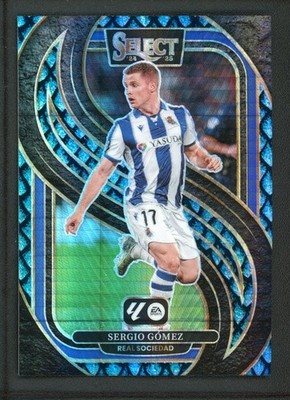 2024-25 SERGIO GOMEZ 06/28 PANINI SELECT LA LIGA MEZZANINE JADE DRAGON SCALE