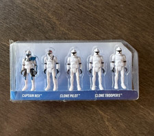 Star Wars Micro Galaxy Squadron Captain Rex AT-TE Pilot Clone Trooper Army NIB