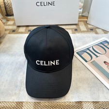 celine classic lettered baseball cap