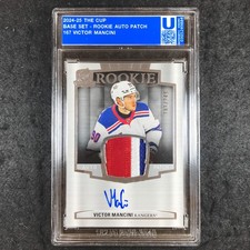 2024-25 The Cup Hockey VICTOR MANCINI Rookie Patch Auto 181/249 [ENCASED]