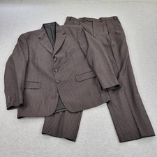 Chaps 2-Piece Suit Mens 46R Wool Jacket Sport Coat + Dress Pants 40x31
