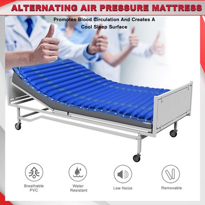 #ad #ad Alternating Pressure Air Mattress Topper with Pump for Hospital Bed Anti Bedsore $70.09