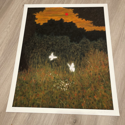 Sung Hwa Kim Shed your body Hand Finished Art Print Signed Numbered /20