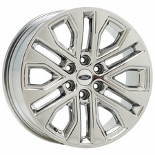 20 Ford F150 Truck Bright Chrome Wheels Rims Factory Oem Single 10619 Exchange 20 Ford F150 Truck Bright Chrome Wheels Rims Factory Oem Single 10619 Exchange