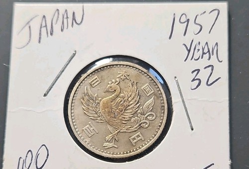 Silbermünze 100 Yen (Jr.33) Japan 1957 (Y#.77)