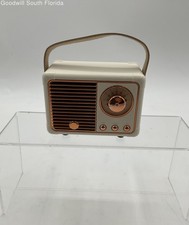 Retro Model HM11 Bluetooth Portable Wireless Bluetooth Speaker Not Tested